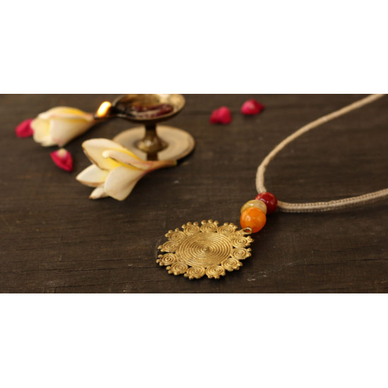 आराधना | Aradhana ✺ Brass Necklace { 1 }